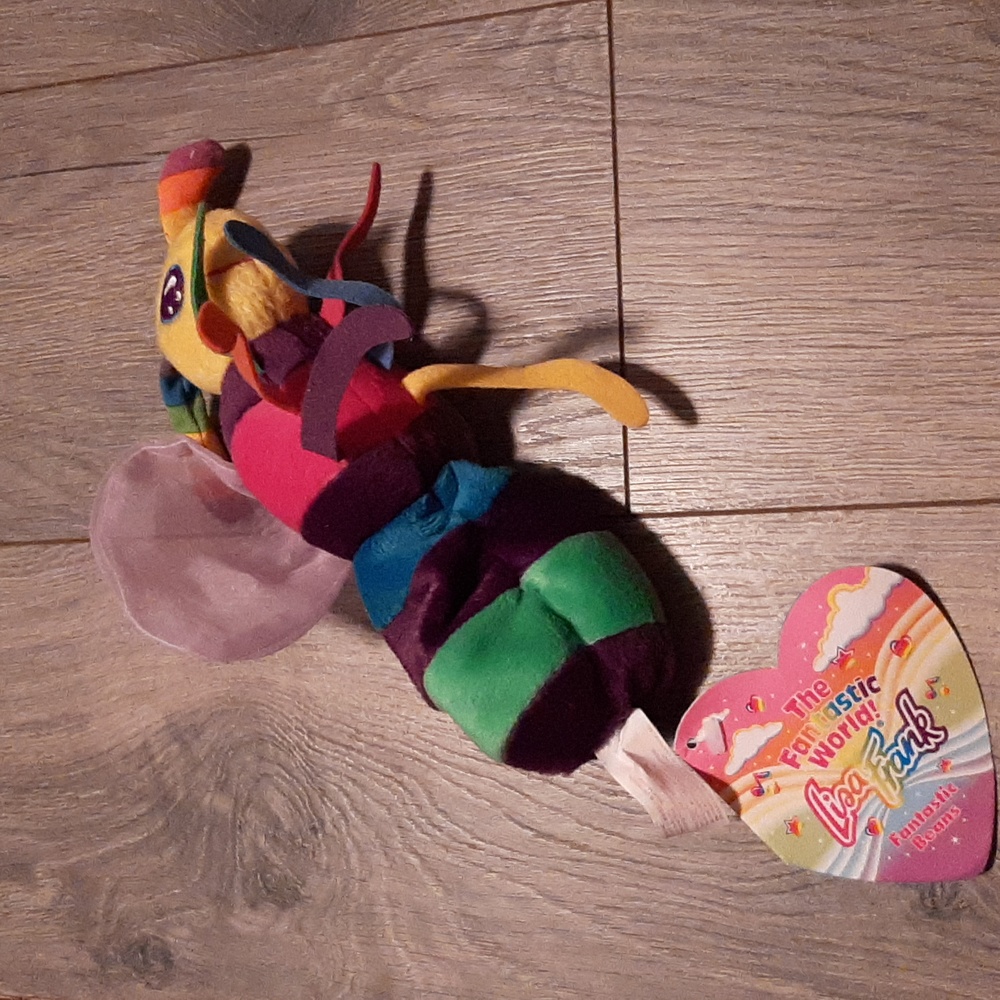 Lisa frank 1998 buzz the bumble bee beanie baby - Picture 2 of 7